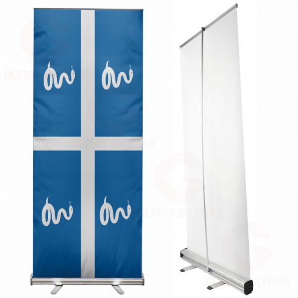 Martinique Roll Up Banner