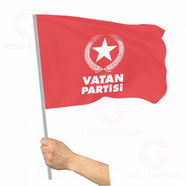 Sopal Krmz Vatan Partisi Bayrak