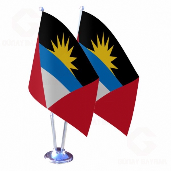 Antigua ve Barbuda ikili Masa Bayra