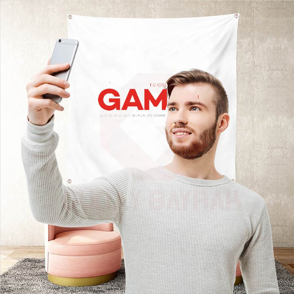 Gamer Gvenlik ve Acil Durumlarda Koordinasyon Merkezi Arka Plan Selfie ekim Manzaralar
