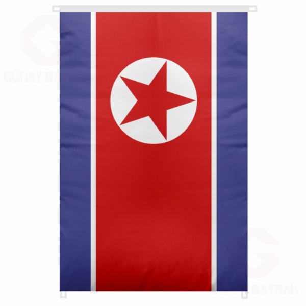 Kuzey Kore Bina Boyu Byk Bayrak