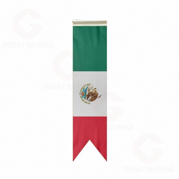 Meksika L Masa Bayraklar