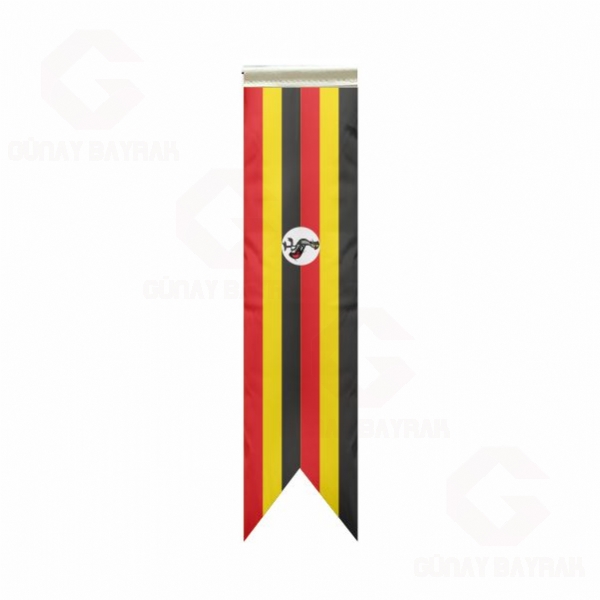 Uganda L Masa Bayraklar